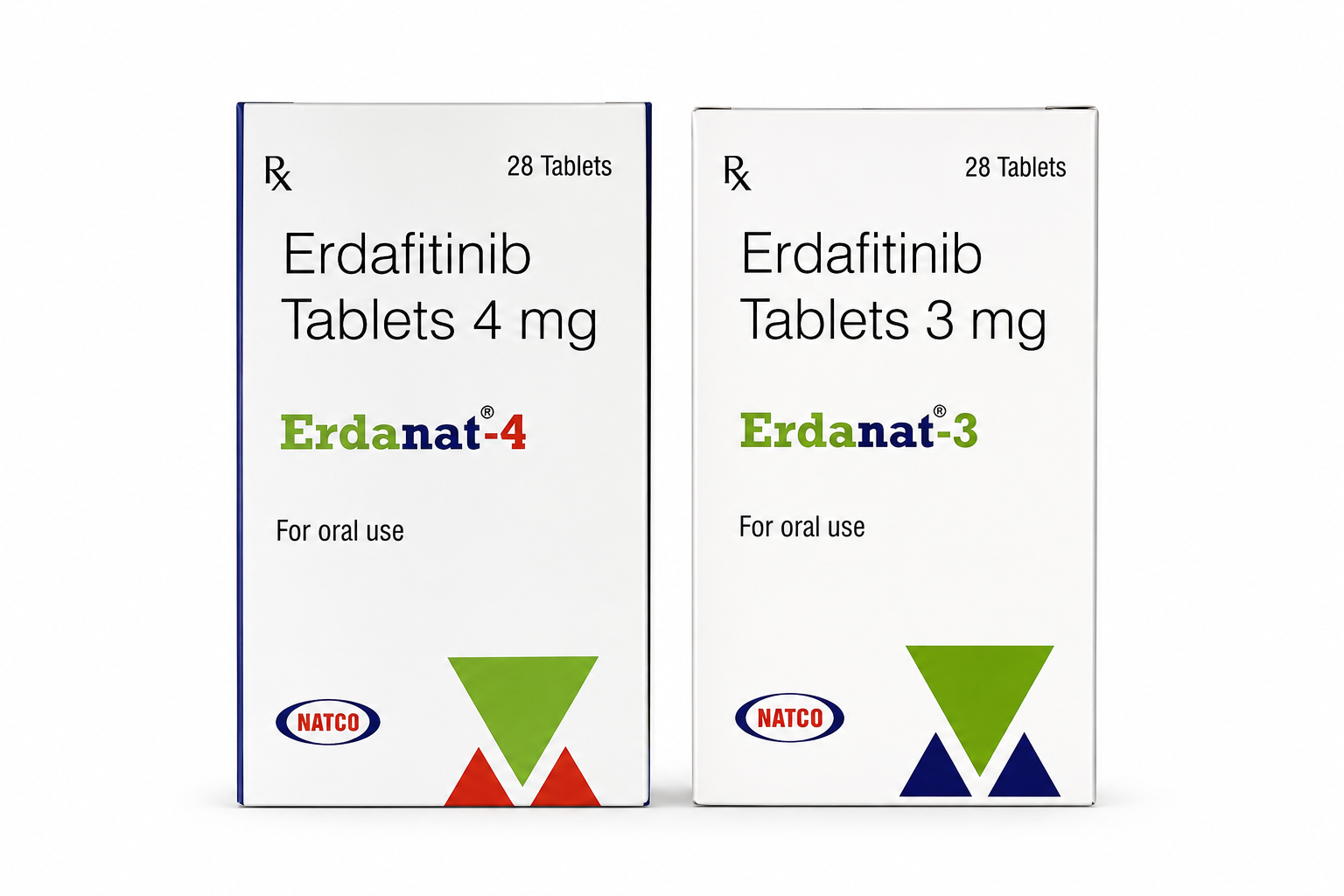 Erdafitinib 4 mg